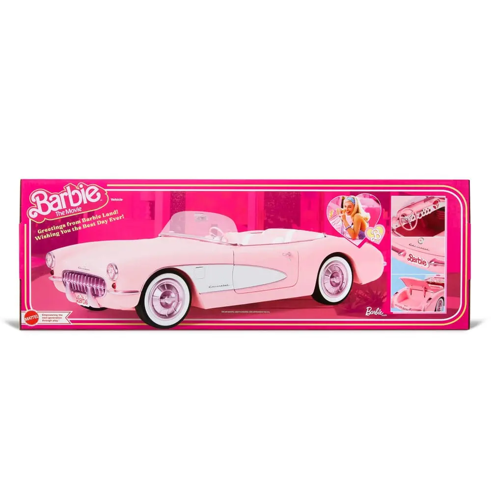 Barbie The Movie Pink Corvette Convertible jármű termékfotó