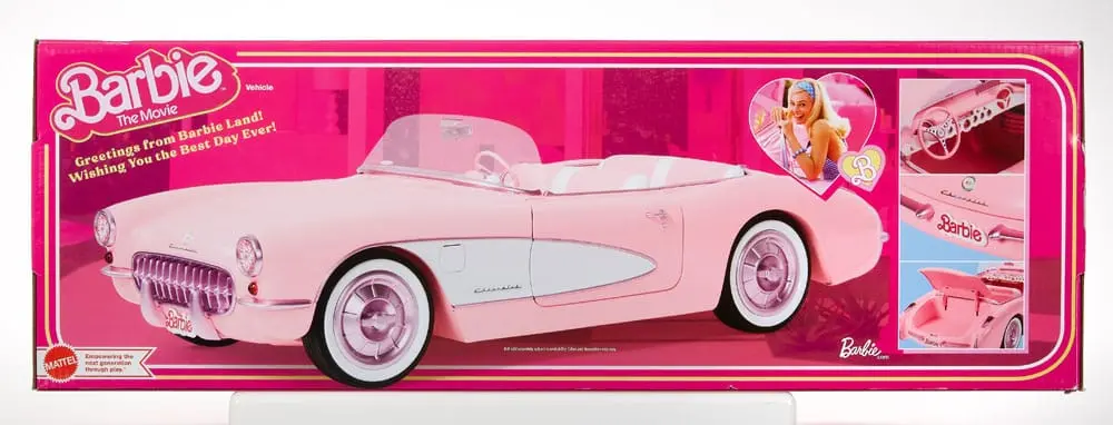 Barbie The Movie Pink Corvette Convertible jármű termékfotó