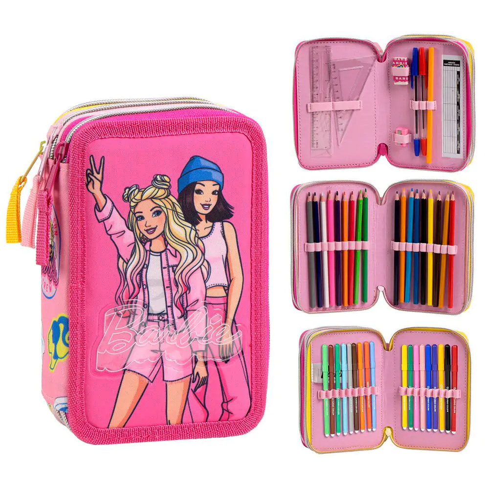 Barbie tripla töltött tolltartó termékfotó