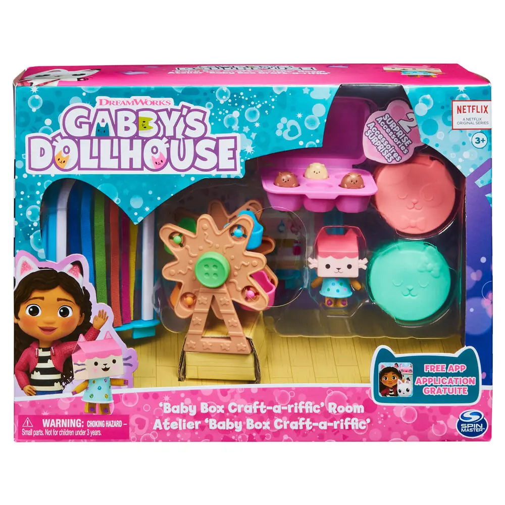 Gabbys Dollhouse Baby Box Craft-a-riffic room játék szett termékfotó