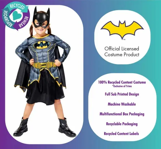 Batgirl jelmez 3-4 év termékfotó
