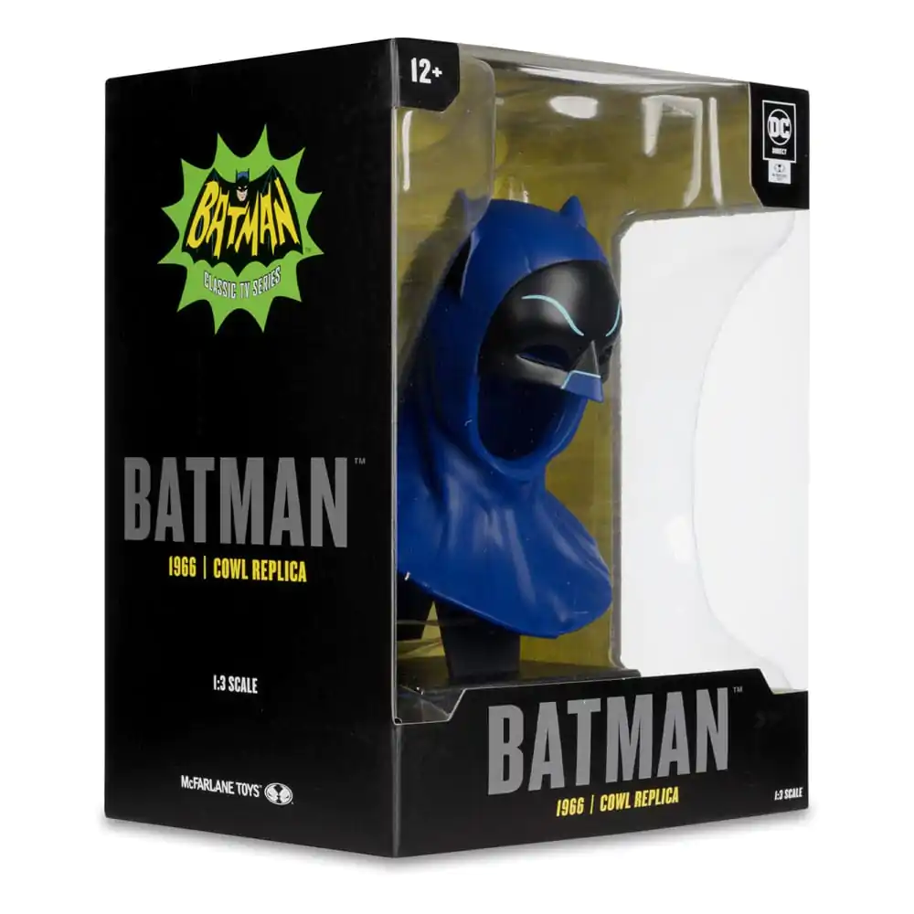 Batman 1966 DC Direct 1/3 Batman Cowl Mini replika 17 cm termékfotó