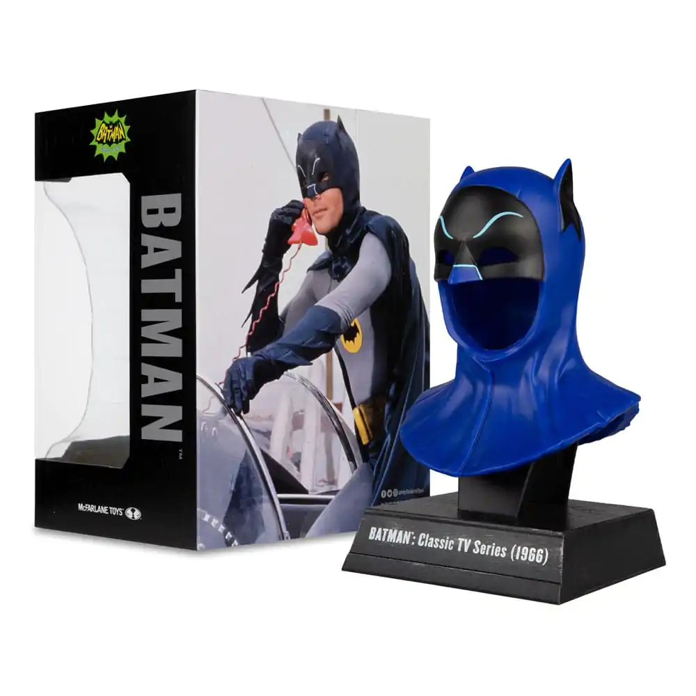 Batman 1966 DC Direct 1/3 Batman Cowl Mini replika 17 cm termékfotó