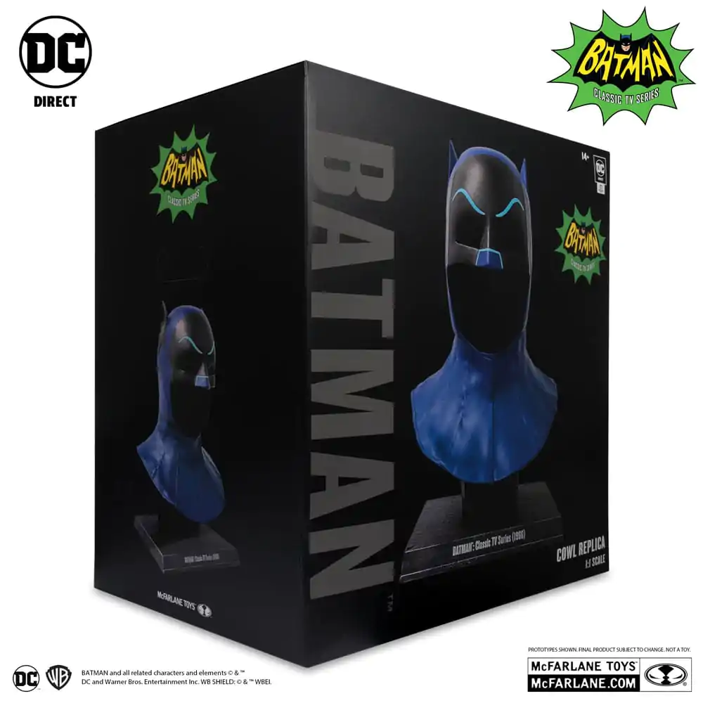 Batman 1966 DC Direct Batman Cowl 1/1 replika 53 cm termékfotó