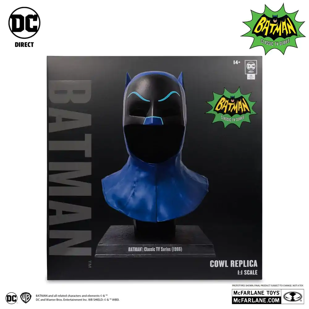 Batman 1966 DC Direct Batman Cowl 1/1 replika 53 cm termékfotó