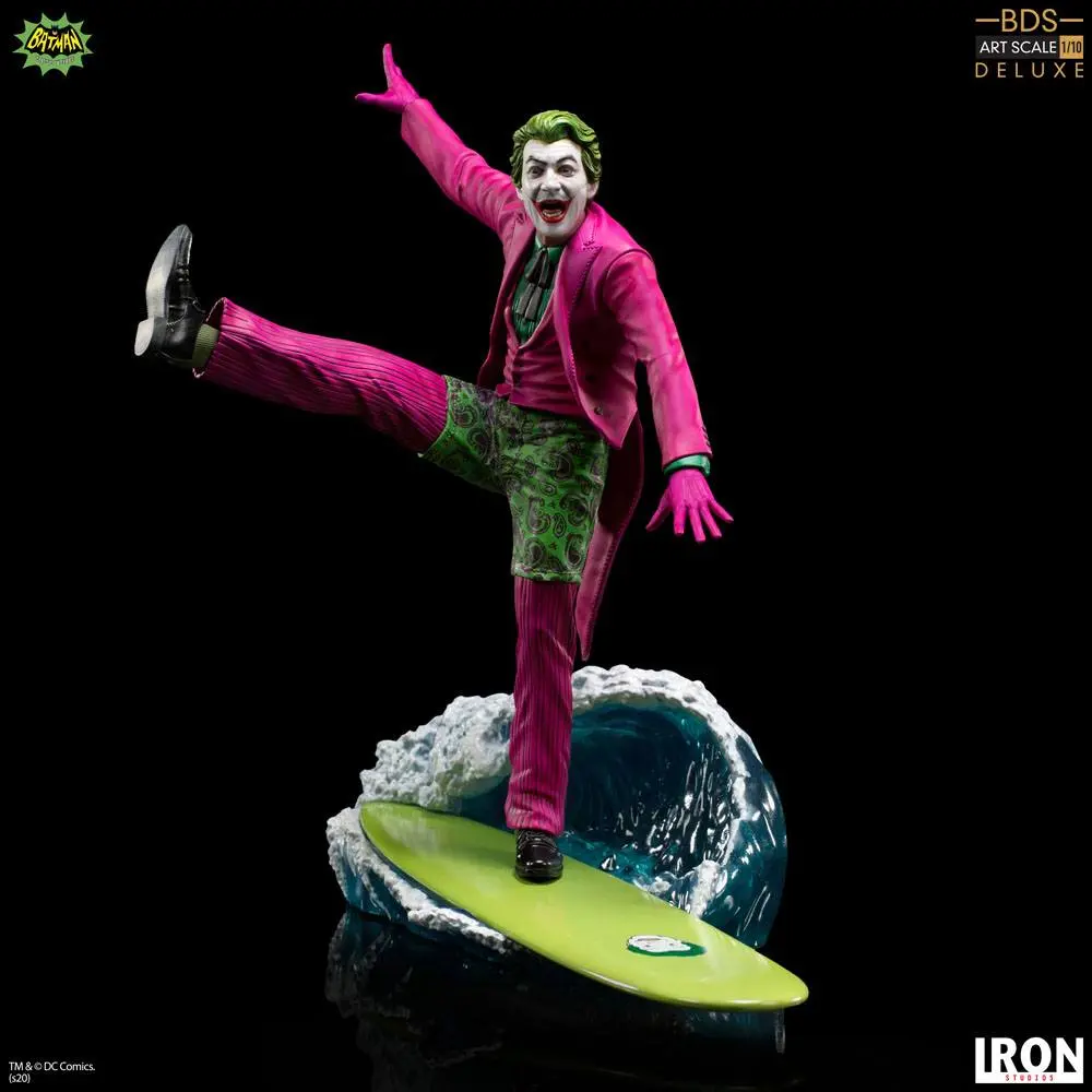 Batman 1966 Deluxe BDS Art Scale 1/10 The Joker szobor figura 23 cm termékfotó