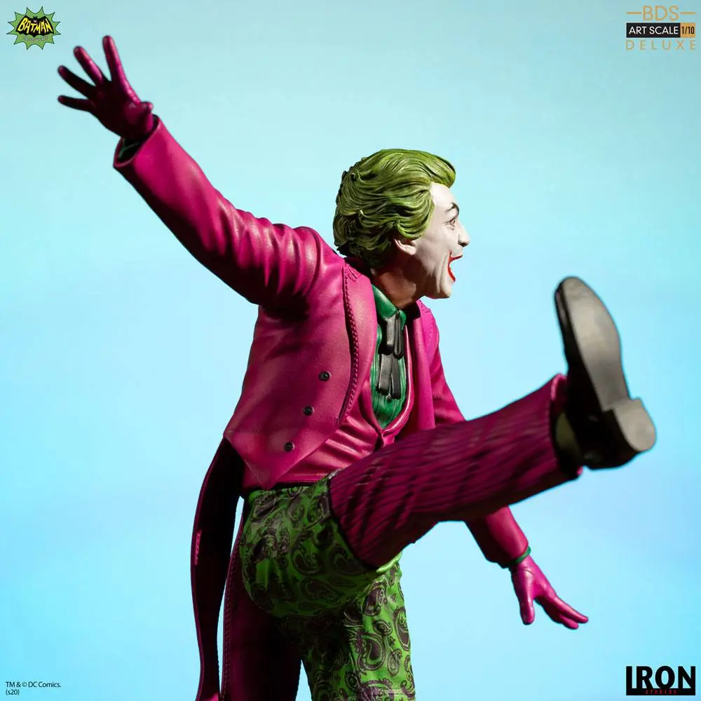 Batman 1966 Deluxe BDS Art Scale 1/10 The Joker szobor figura 23 cm termékfotó
