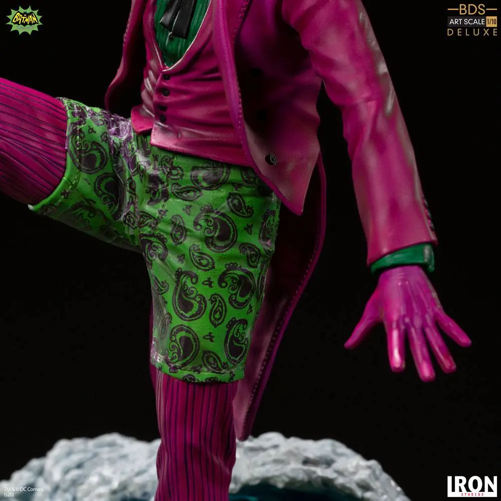 Batman 1966 Deluxe BDS Art Scale 1/10 The Joker szobor figura 23 cm termékfotó