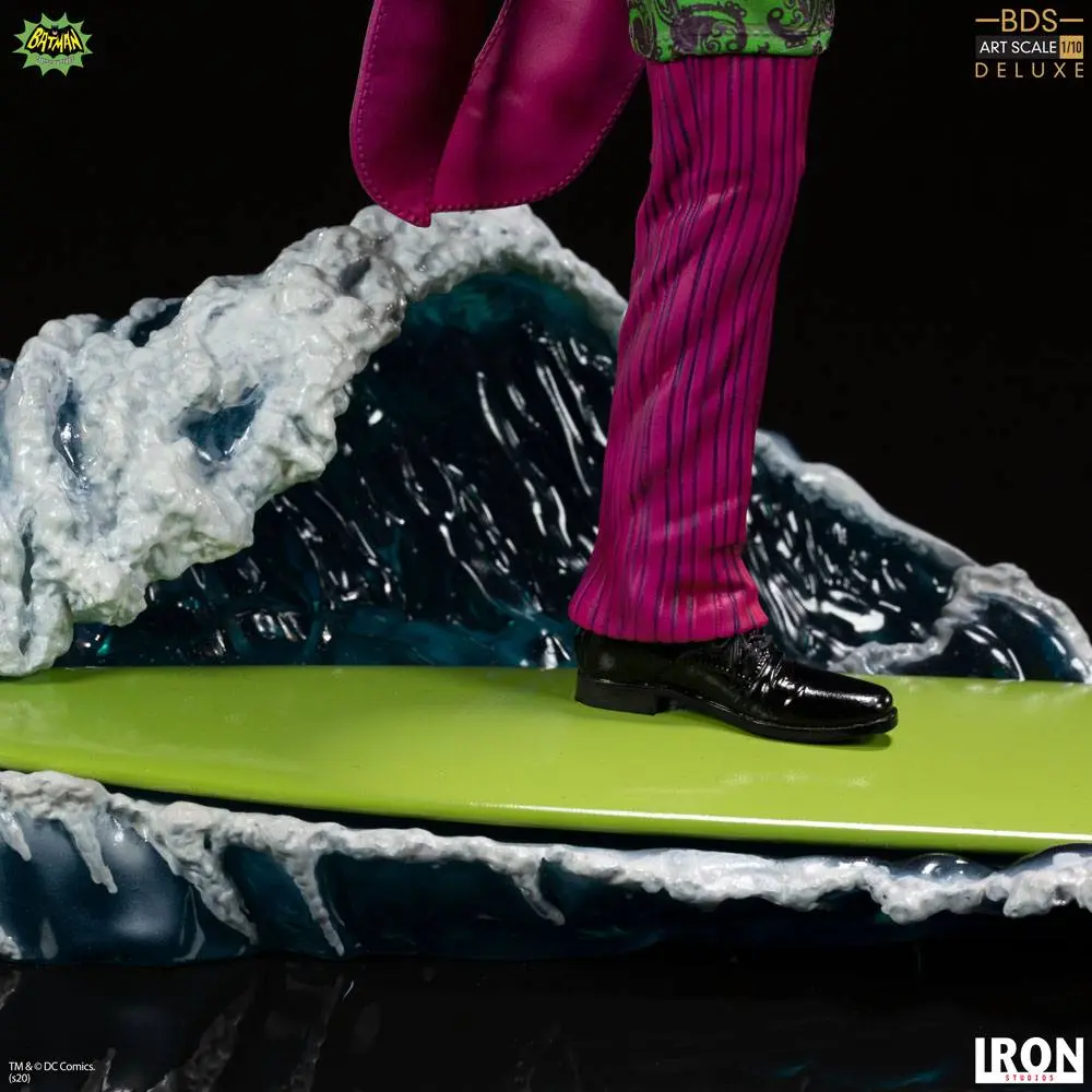 Batman 1966 Deluxe BDS Art Scale 1/10 The Joker szobor figura 23 cm termékfotó