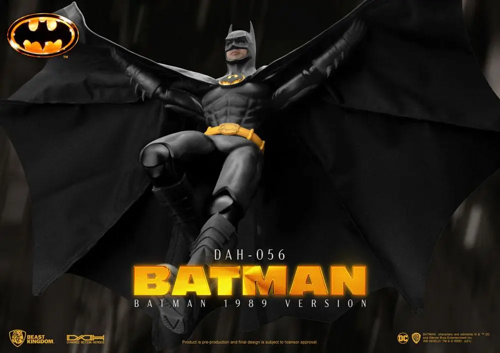 Batman 1989 Dynamic 8ction Heroes 1/9 Batman akciófigura 24 cm termékfotó