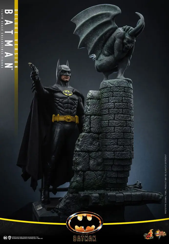 Batman (1989) Movie Masterpiece 1/6 Batman (Deluxe Version) akciófigura 30 cm termékfotó