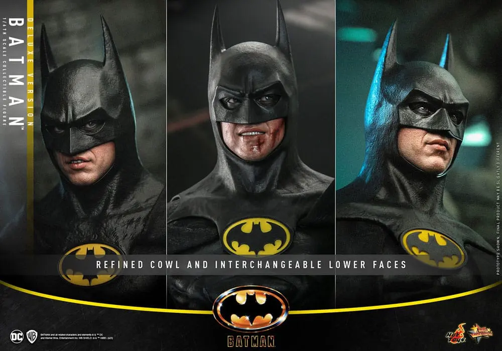Batman (1989) Movie Masterpiece 1/6 Batman (Deluxe Version) akciófigura 30 cm termékfotó