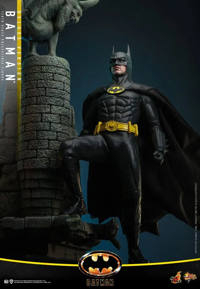 Batman (1989) Movie Masterpiece 1/6 Batman (Deluxe Version) akciófigura 30 cm termékfotó