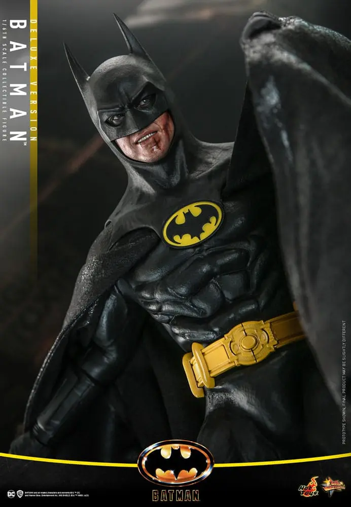 Batman (1989) Movie Masterpiece 1/6 Batman (Deluxe Version) akciófigura 30 cm termékfotó