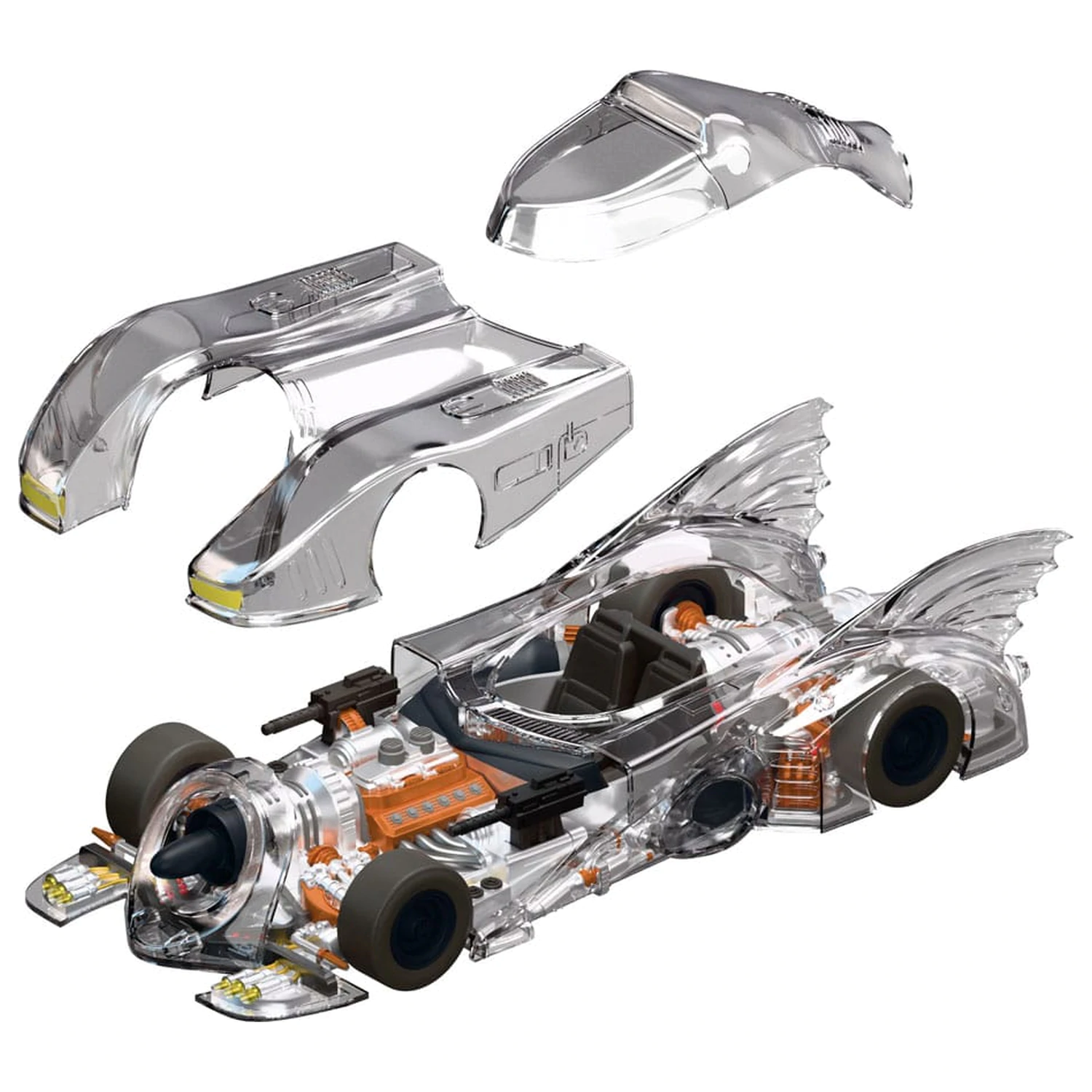 Batman 1989 Super Cyborg jármű Batmobile 1989 (Clear) 35 cm   termékfotó