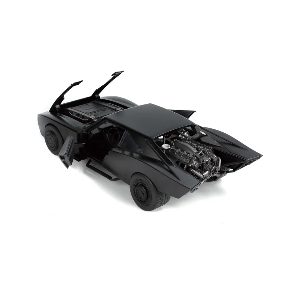 Batman 2022 Hollywood Rides Diecast Model 1/18 2022 Batmobile és figura termékfotó