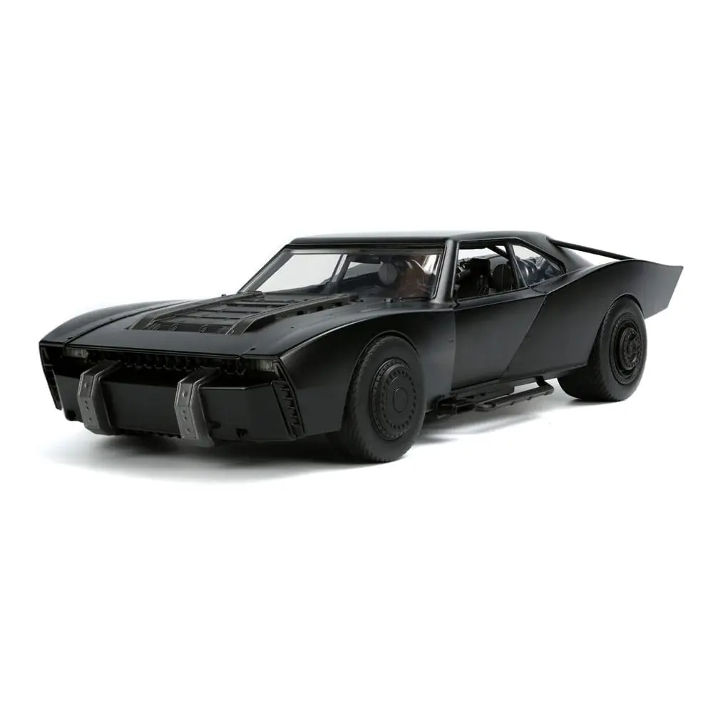 Batman 2022 Hollywood Rides Diecast Model 1/18 2022 Batmobile és figura termékfotó