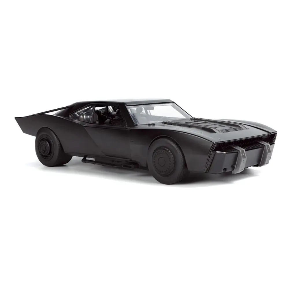 Batman 2022 Hollywood Rides Diecast Model 1/18 2022 Batmobile és figura termékfotó