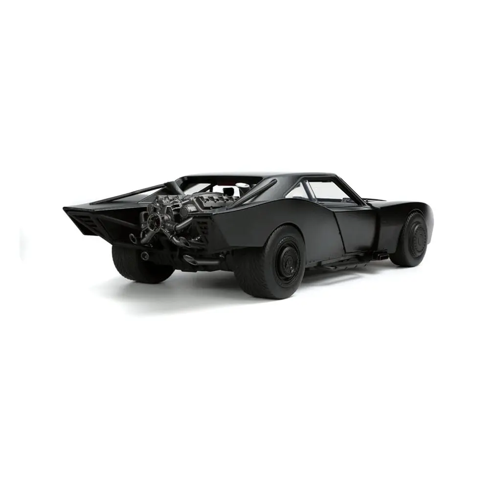 Batman 2022 Hollywood Rides Diecast Model 1/18 2022 Batmobile és figura termékfotó