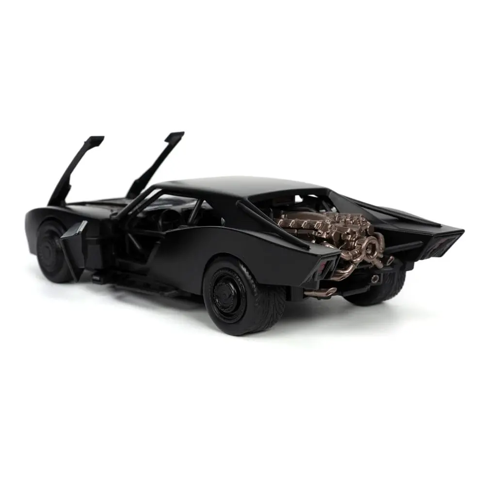 Batman 2022 Hollywood Rides Diecast Model 1/24 2022 Batmobile és figura termékfotó