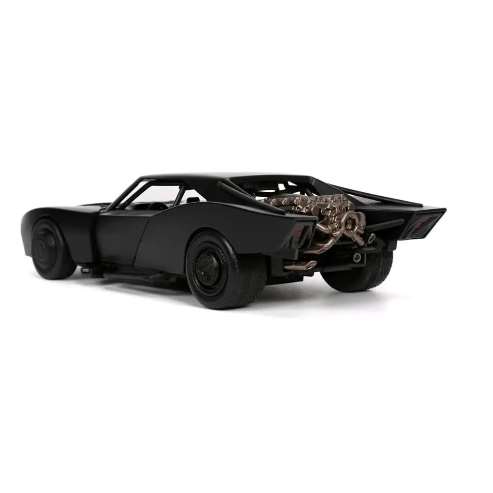 Batman 2022 Hollywood Rides Diecast Model 1/24 2022 Batmobile és figura termékfotó