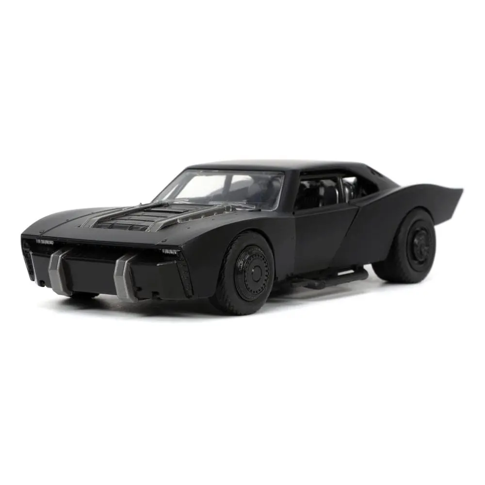 Batman 2022 Hollywood Rides Diecast Model 1/32 2022 Batmobile és figura termékfotó