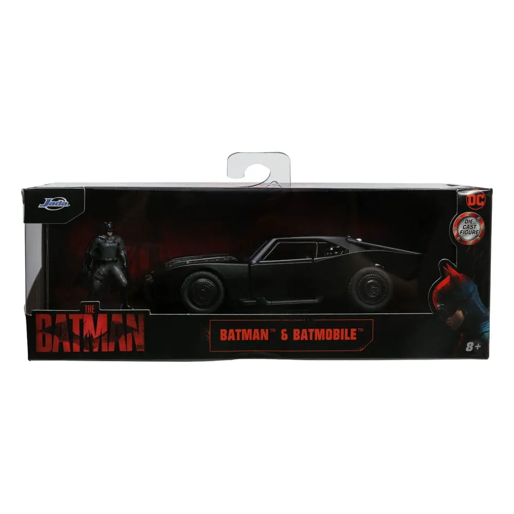 Batman 2022 Hollywood Rides Diecast Model 1/32 2022 Batmobile és figura termékfotó