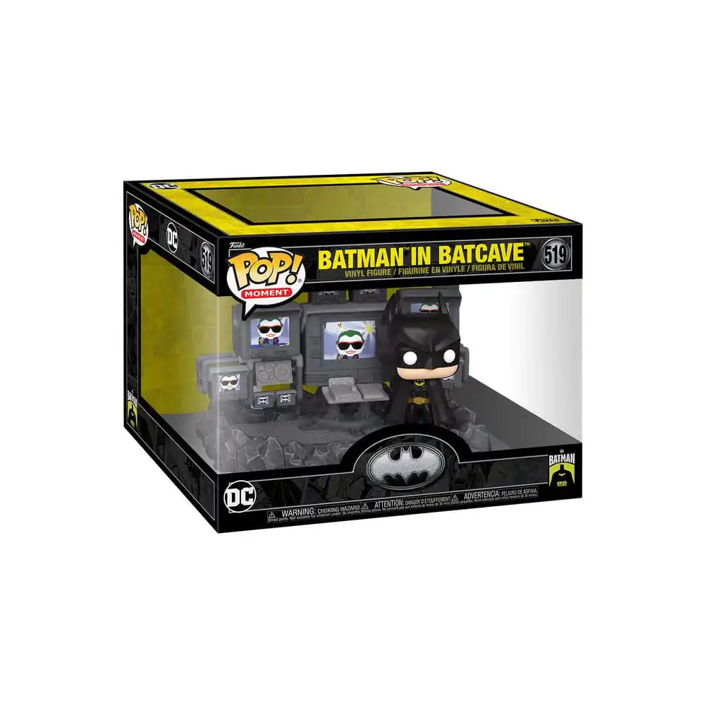 Batman 85th Anniversary Funko POP Moments Deluxe Vinyl Figuren Batman in Batcave 9 cm termékfotó