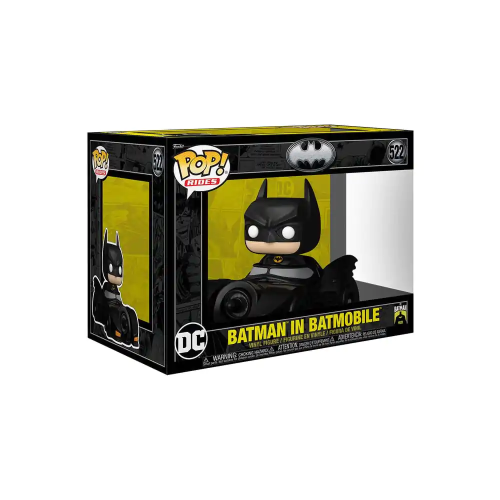 Batman 85th Anniversary Funko POP! Rides Deluxe Vinyl Batman w/Batmobi 9 cm termékfotó