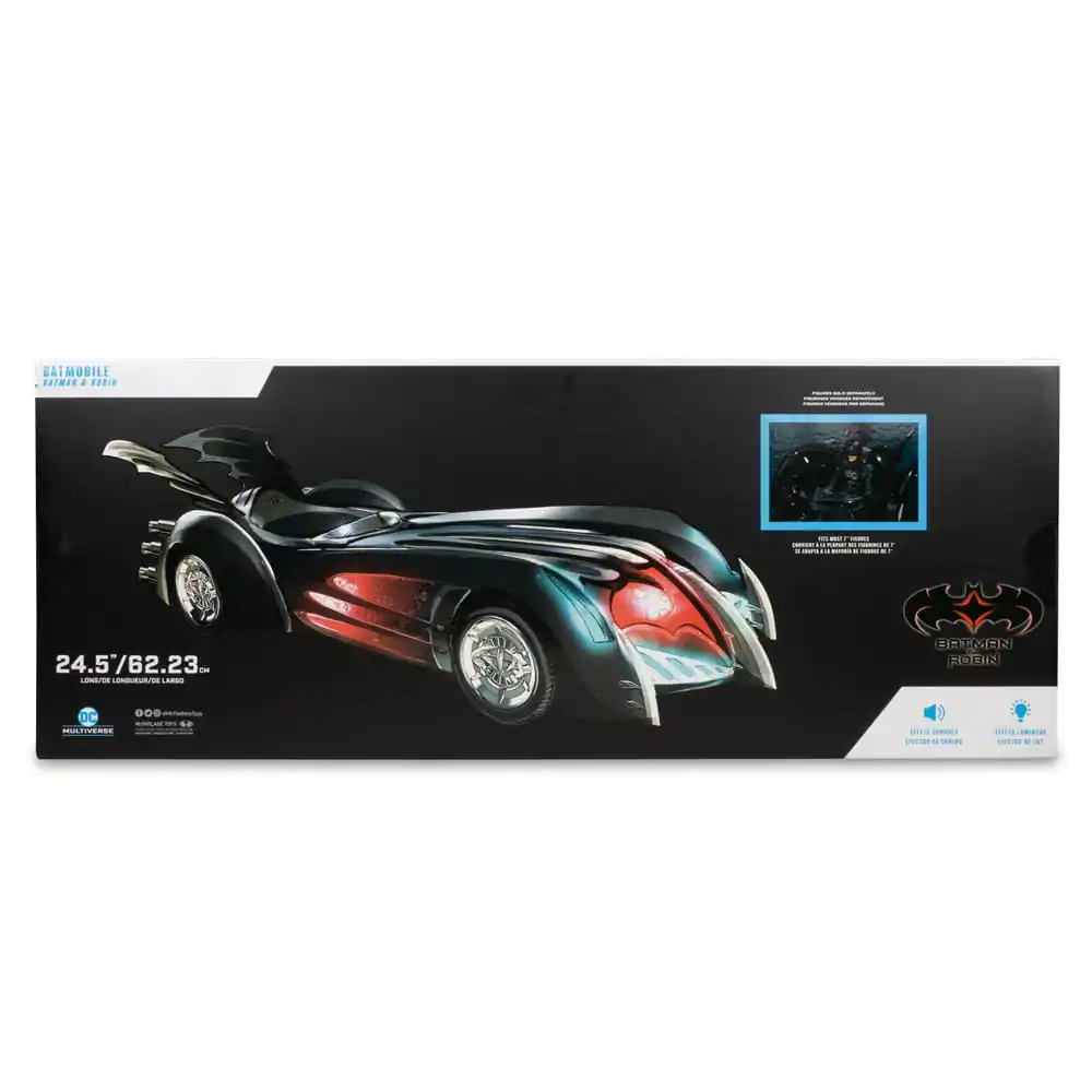 Batman & Robin DC Multiverse Batmobile jármű 63 cm termékfotó