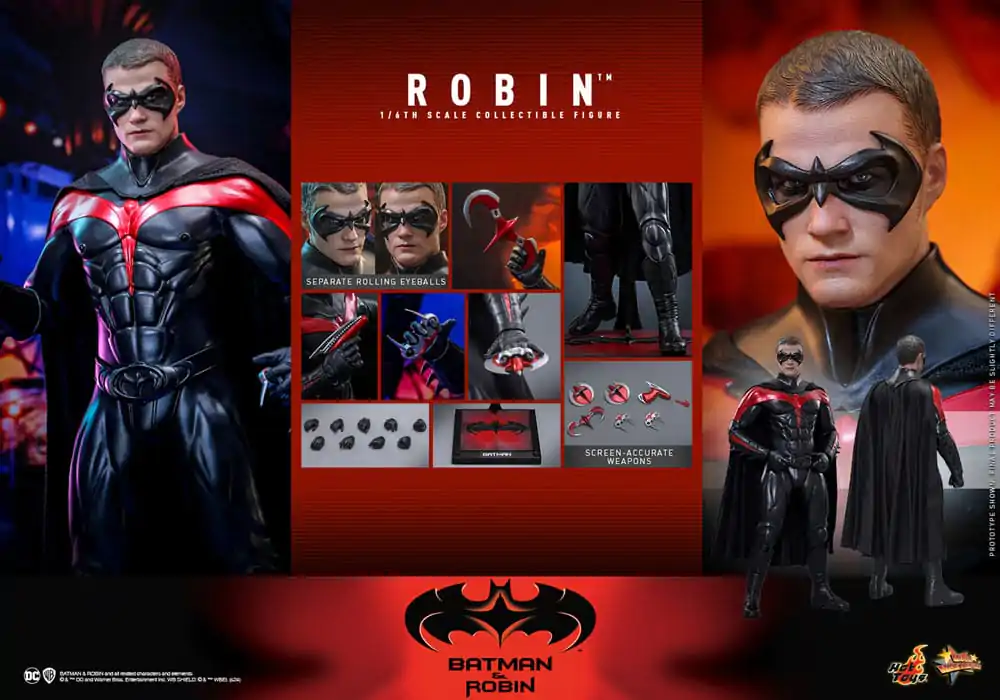 Batman & Robin Movie Masterpiece 1/6 Robin akciófigura 30 cm termékfotó