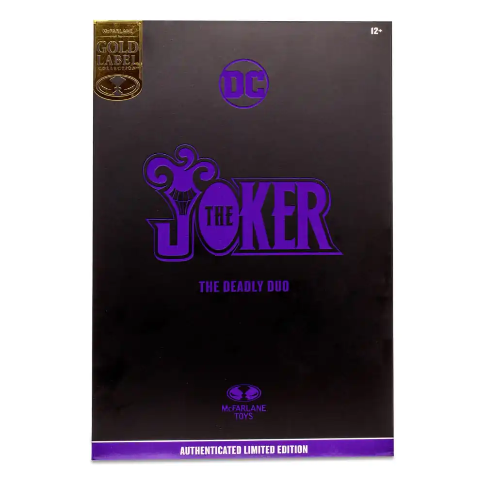 Batman &amp; The Joker: The Deadly Duo DC Multiverse The Joker (Gold Label) akciófigura 18 cm termékfotó