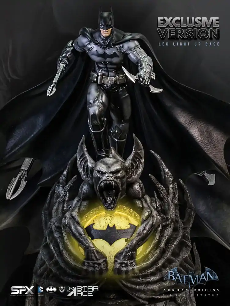 Batman Arkham 1/8 Batman Arkham Origin Deluxe Version szobor figura 42 cm termékfotó