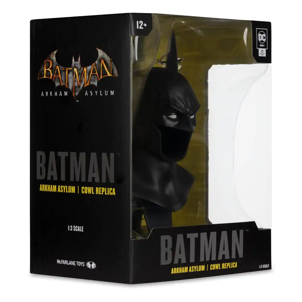 Batman: Arkham Asylum DC Direct 1/3 Batman Cowl Mini replika 19 cm termékfotó