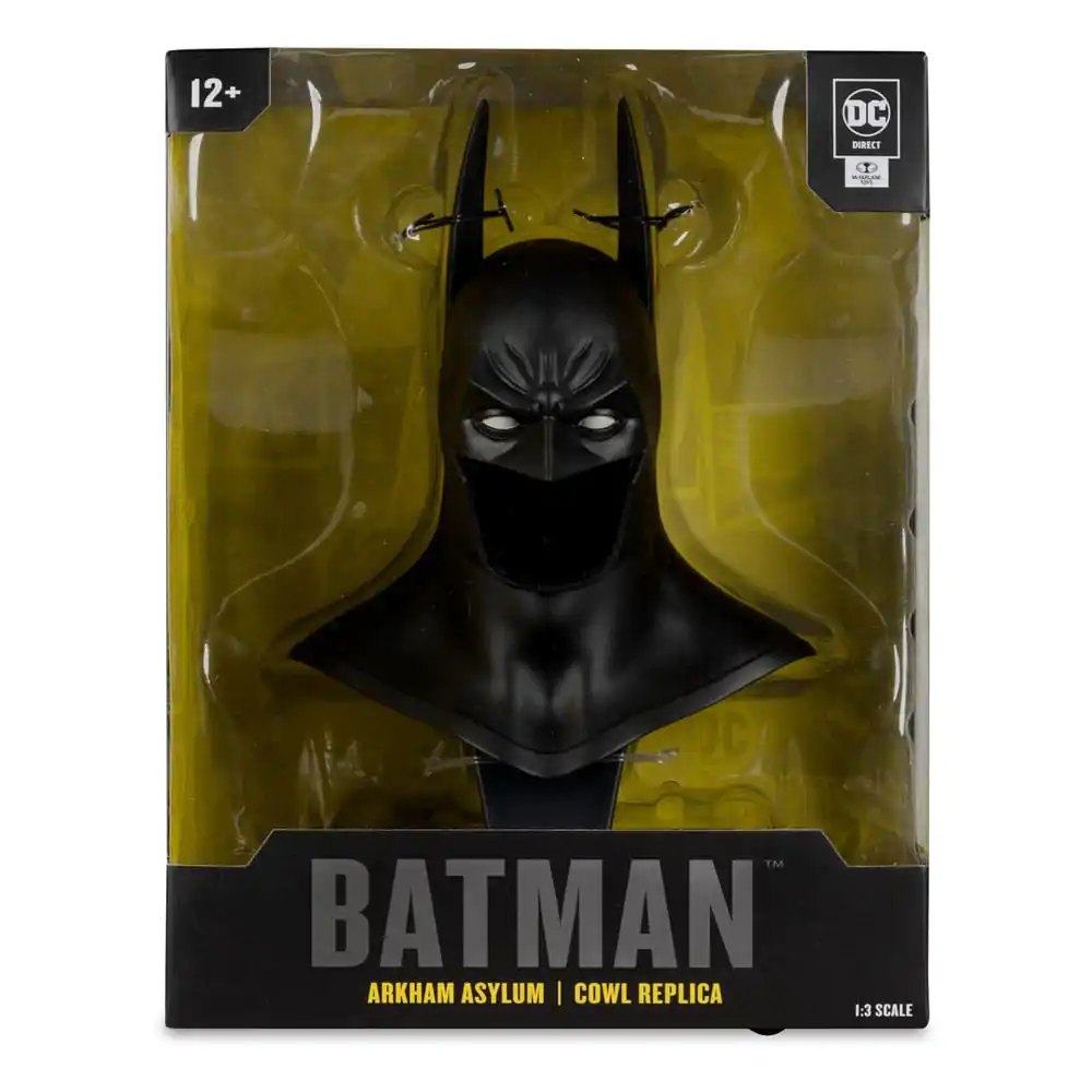 Batman: Arkham Asylum DC Direct 1/3 Batman Cowl Mini replika 19 cm termékfotó