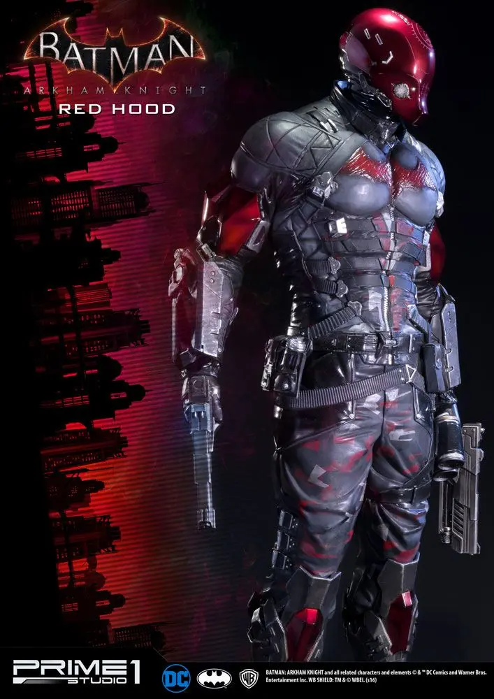 Batman Arkham Knight 1/3 Red Hood szobor figura 82 cm termékfotó