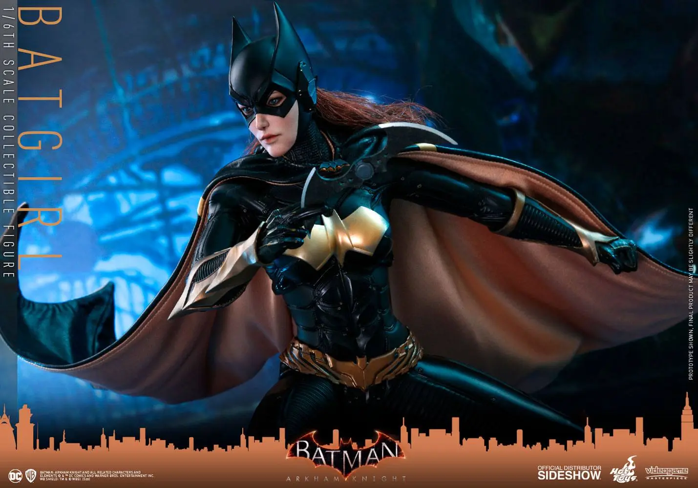 Batman Arkham Knight Videogame Masterpiece 1/6 Batgirl akciófigura 30 cm termékfotó