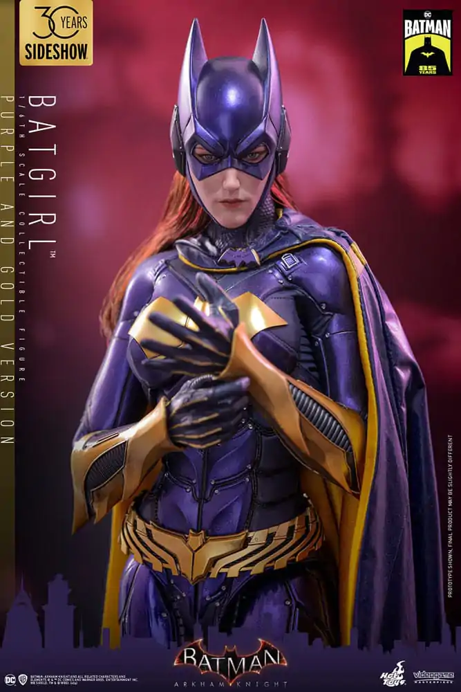 Batman Arkham Knight Videogame Masterpiece 1/6 Batgirl (Purple and Gold Version) Exkluzív akciófigura 30 cm termékfotó