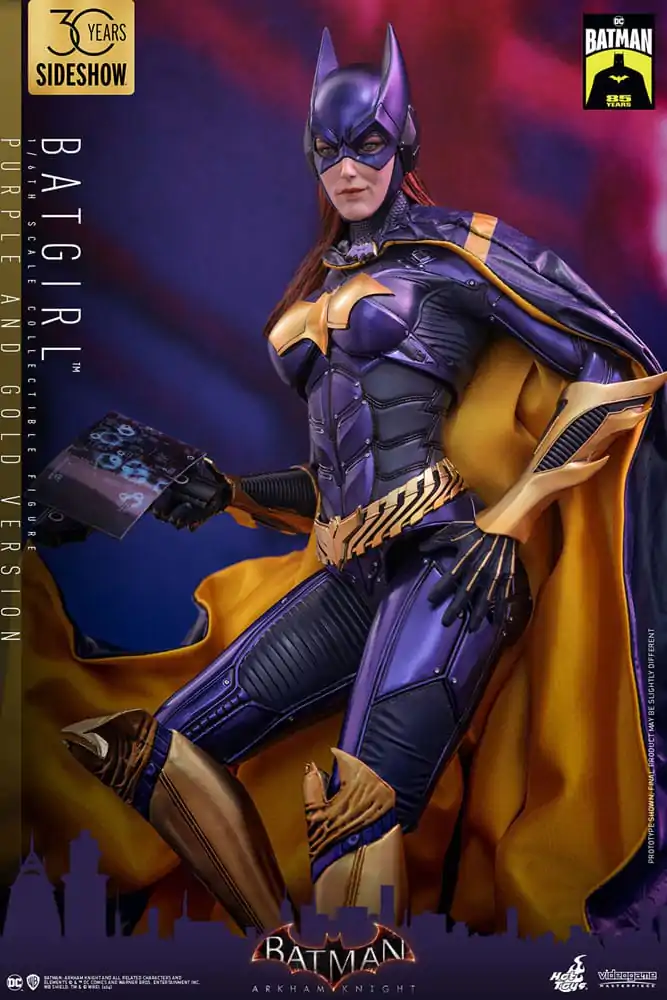 Batman Arkham Knight Videogame Masterpiece 1/6 Batgirl (Purple and Gold Version) Exkluzív akciófigura 30 cm termékfotó