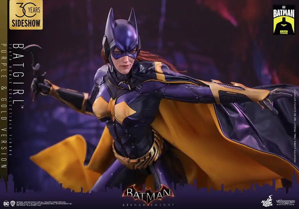 Batman Arkham Knight Videogame Masterpiece 1/6 Batgirl (Purple and Gold Version) Exkluzív akciófigura 30 cm termékfotó