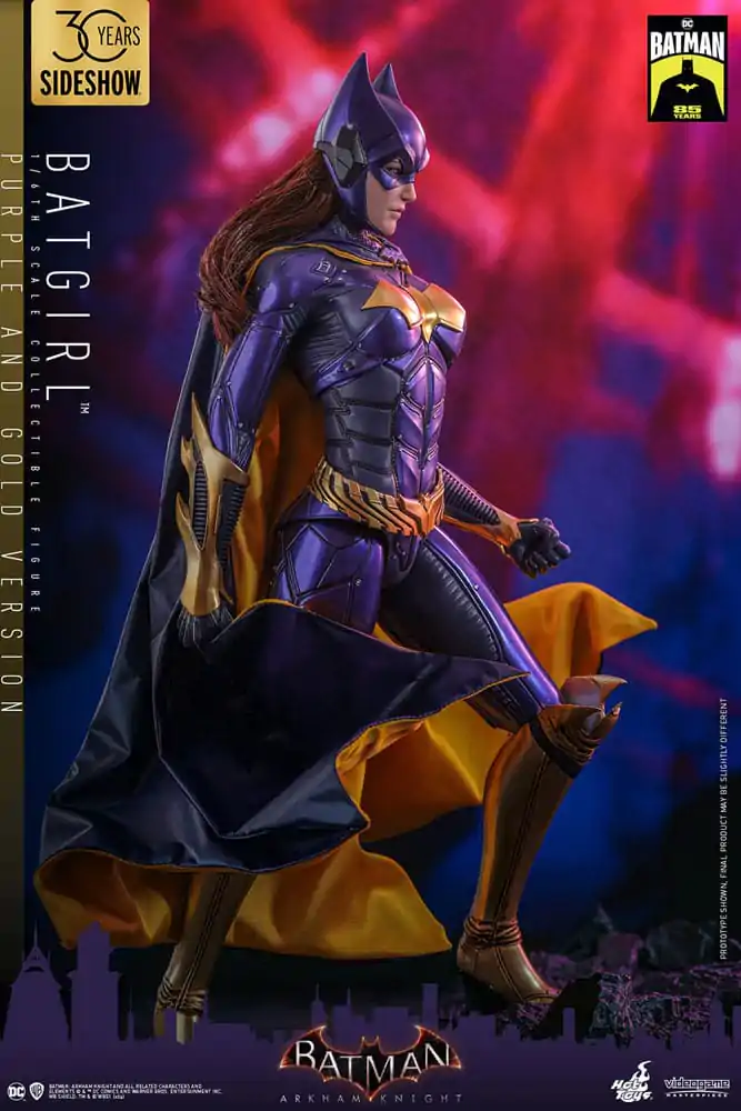 Batman Arkham Knight Videogame Masterpiece 1/6 Batgirl (Purple and Gold Version) Exkluzív akciófigura 30 cm termékfotó