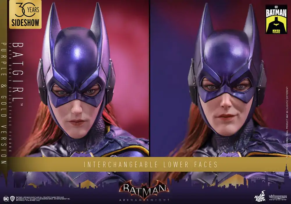 Batman Arkham Knight Videogame Masterpiece 1/6 Batgirl (Purple and Gold Version) Exkluzív akciófigura 30 cm termékfotó