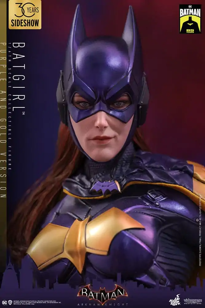 Batman Arkham Knight Videogame Masterpiece 1/6 Batgirl (Purple and Gold Version) Exkluzív akciófigura 30 cm termékfotó