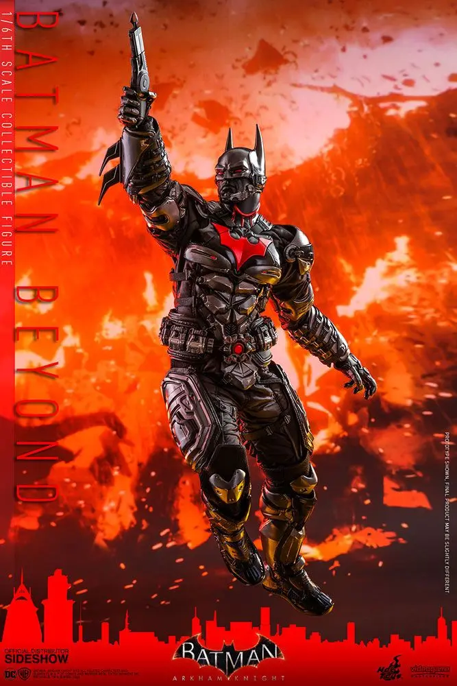 Batman Arkham Knight Videogame Masterpiece 1/6 Batman Beyond akciófigura 35 cm termékfotó