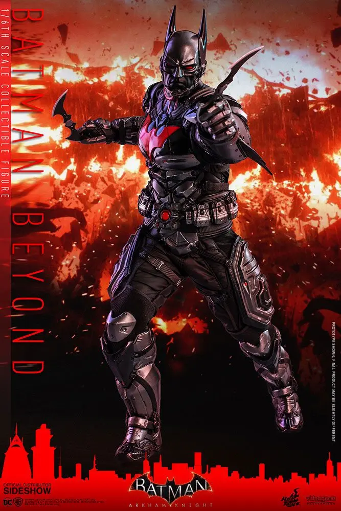 Batman Arkham Knight Videogame Masterpiece 1/6 Batman Beyond akciófigura 35 cm termékfotó