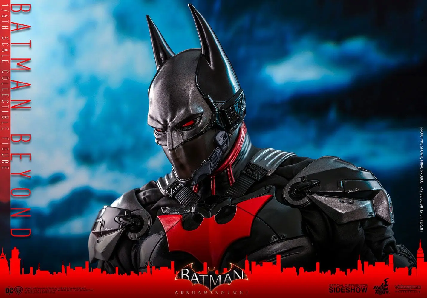 Batman Arkham Knight Videogame Masterpiece 1/6 Batman Beyond akciófigura 35 cm termékfotó