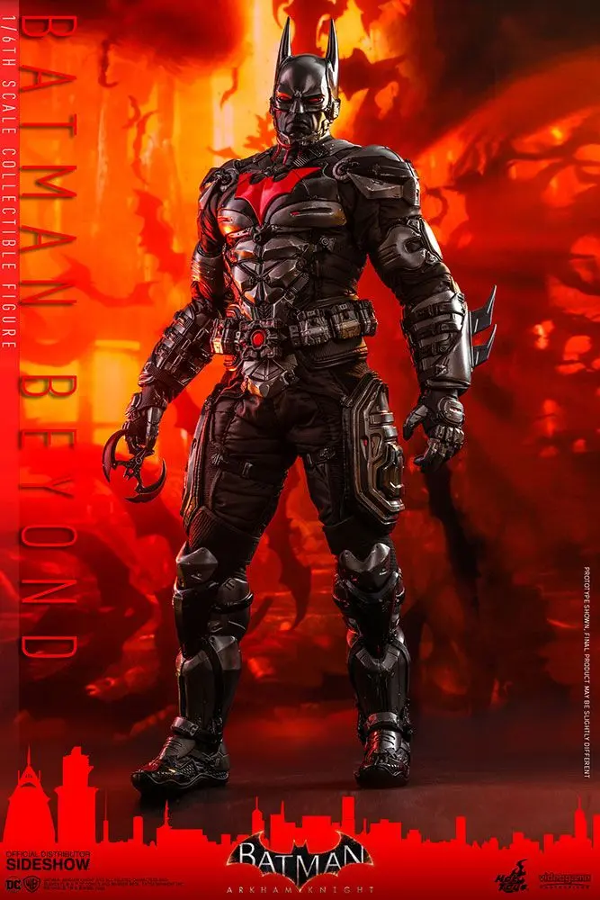 Batman Arkham Knight Videogame Masterpiece 1/6 Batman Beyond akciófigura 35 cm termékfotó