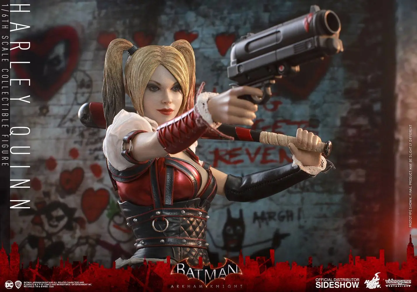 Batman Arkham Knight Videogame Masterpiece 1/6 Harley Quinn akciófigura 30 cm termékfotó