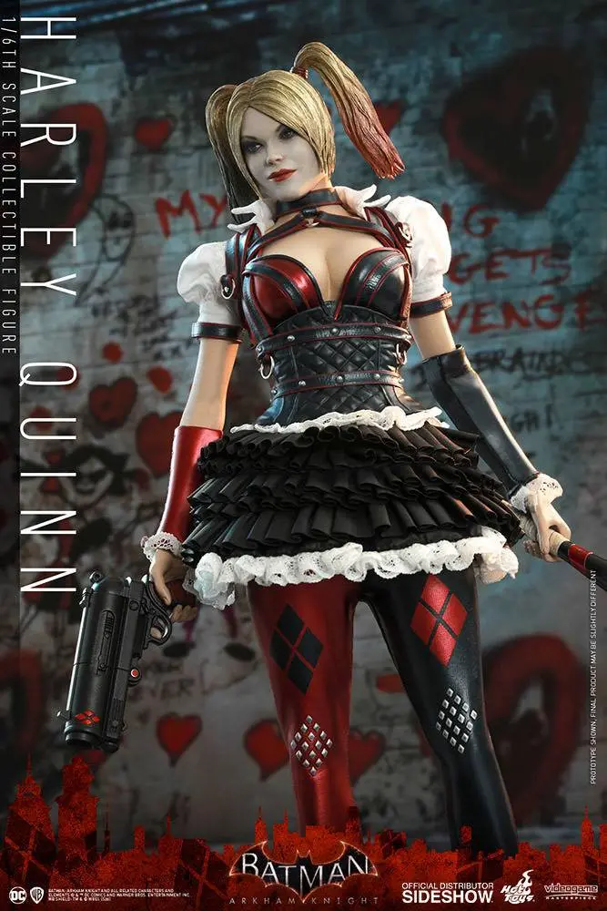Batman Arkham Knight Videogame Masterpiece 1/6 Harley Quinn akciófigura 30 cm termékfotó