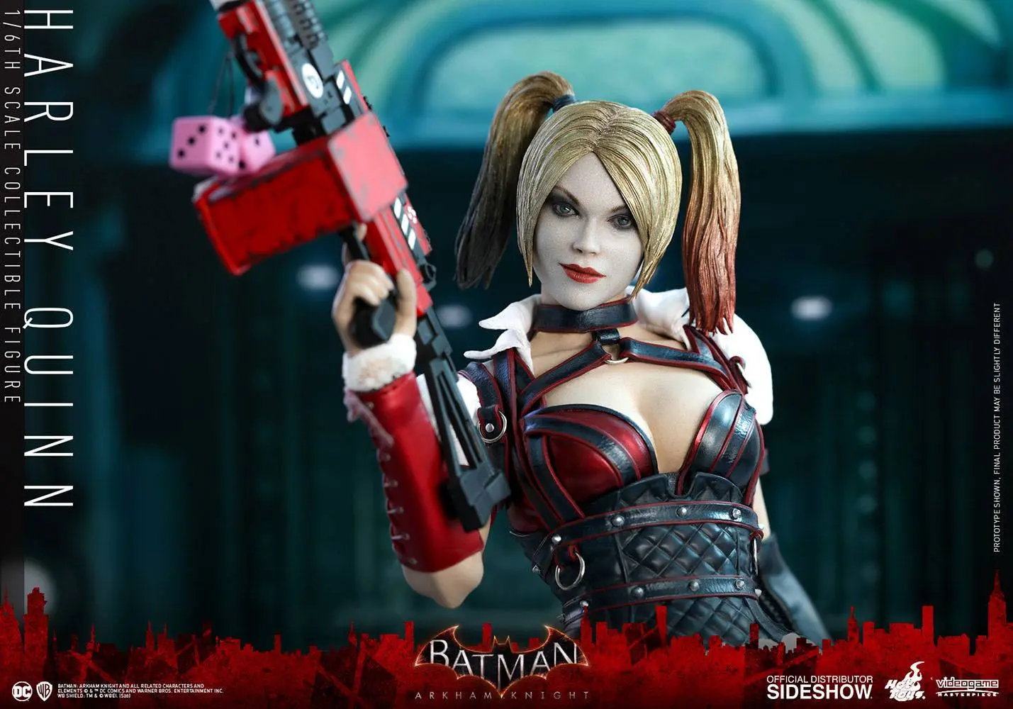 Batman Arkham Knight Videogame Masterpiece 1/6 Harley Quinn akciófigura 30 cm termékfotó